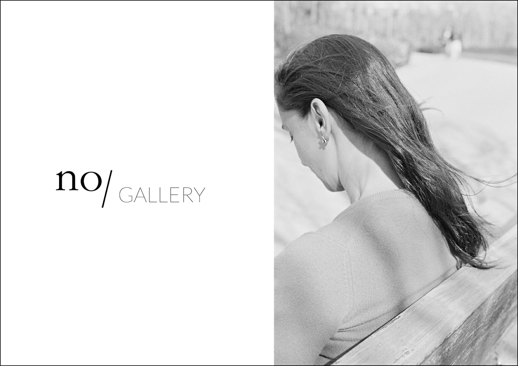 Solo show and launch book at NO/ Gallery